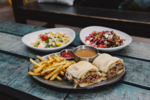 The New French Dip at Eureka in Fresno