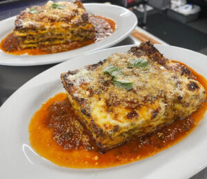 As an Italian, I will vouch for this lasagna. Look at those crispy, caramelized edges - that's what dreams are made of folks. Moto Deli & Bodega in Historic Fresno High