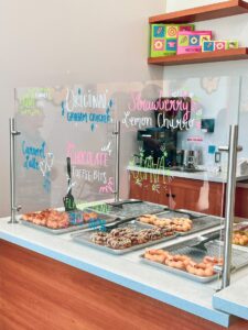 Mochi Donuts at Mochinut at Campus Pointe shopping center near Fresno State