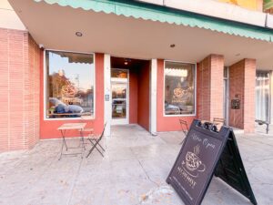 Exterior Entrance to Alchemist Coffee Lab in Fresno's Tower District