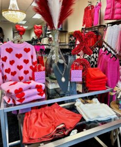 Just some of the Valentine's Day themed items right now at Posh Panache in NW Fresno